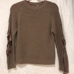 Charolette Russe side tie sweater